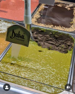 Dubai Morella Pistachio LG preter  pistáciový krém s chrumkavým kataifi